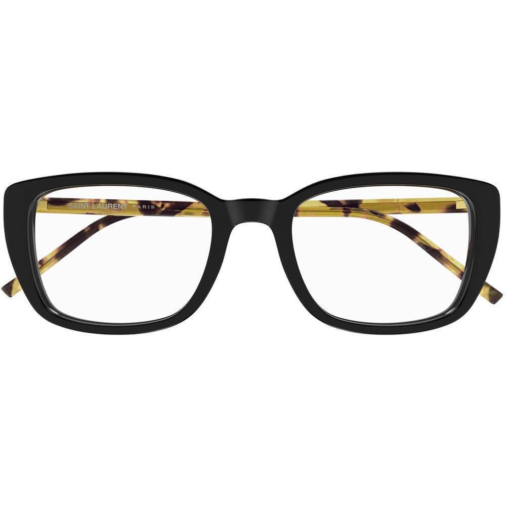 NWT Yves Saint Laurent SL-776 Black Havana 53mm Eyeglasses - Picture 3 of 4